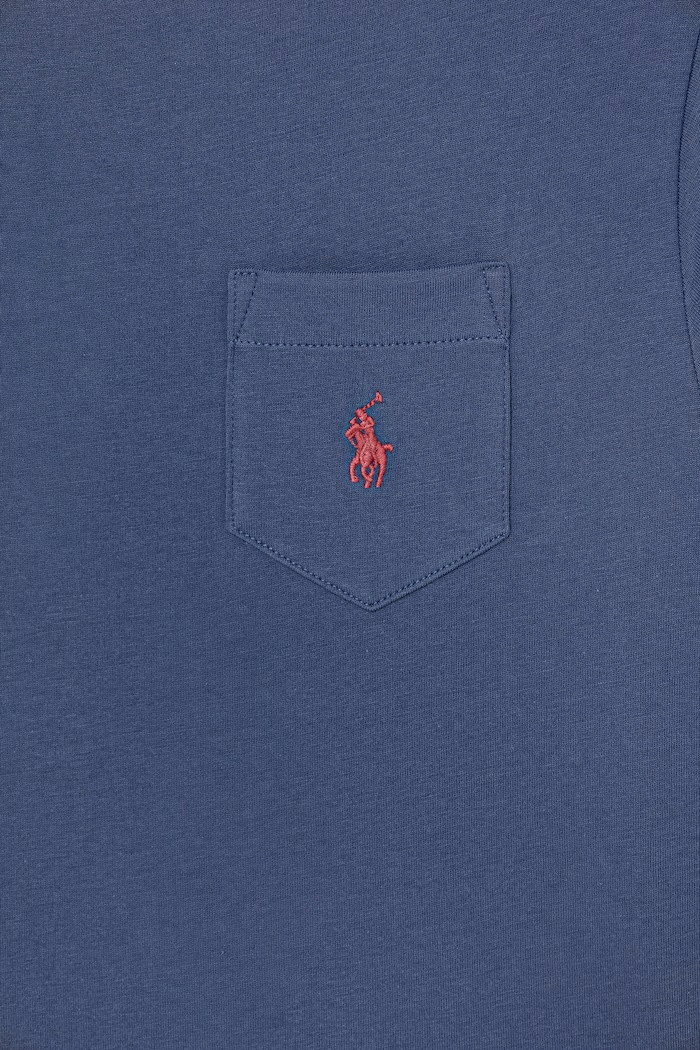 Băieți Polo Ralph Lauren tricou pentru copii, din bumbac 323970333504 bleumarin