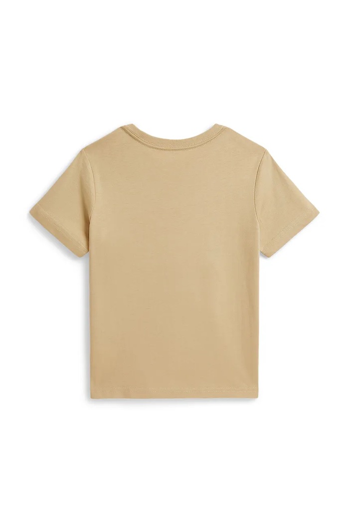 Polo Ralph Lauren t-shirt παιδικό βαμβακερό 322B20172001 μπεζ AW26