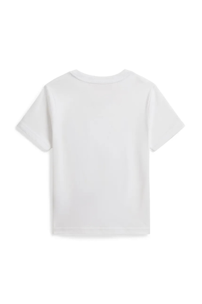 Polo Ralph Lauren tričko detské bavlnené 322B18890003 biela AW26