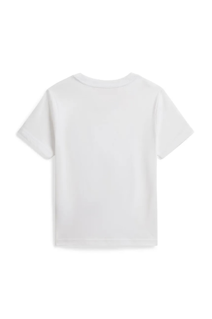 Polo Ralph Lauren tričko detské bavlnené 322B18890003 biela AW26
