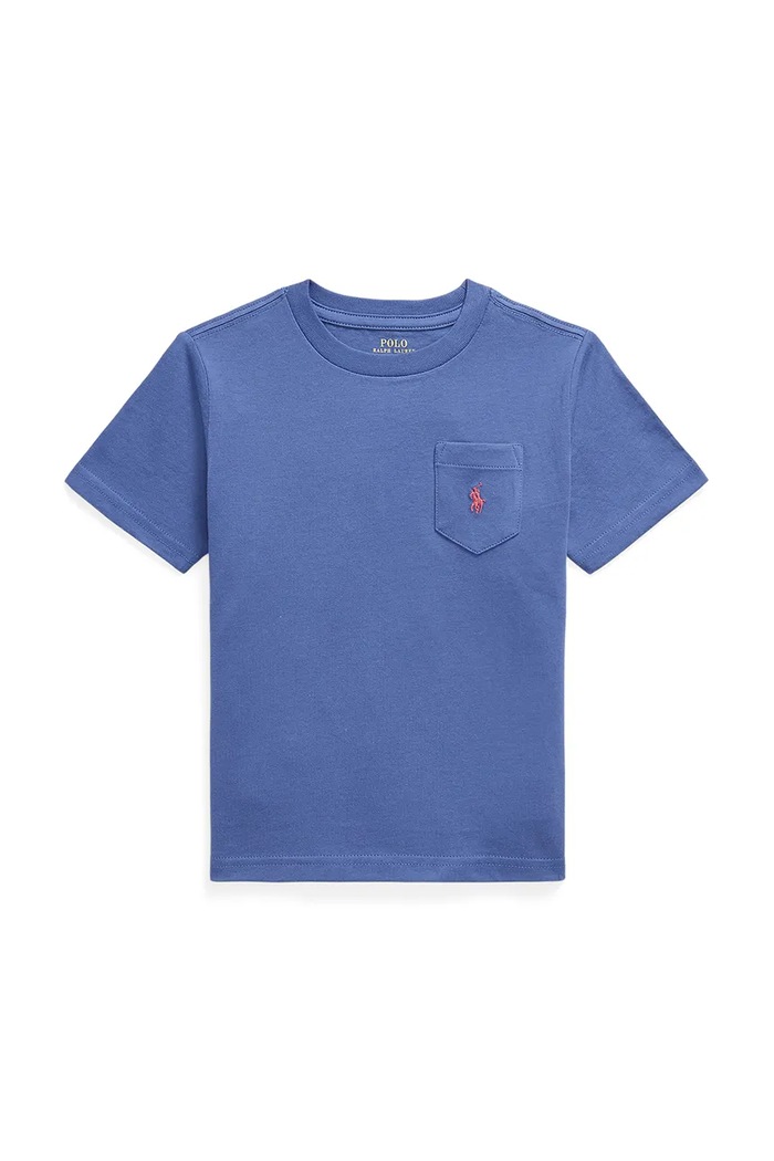 Polo Ralph Lauren tričko detské bavlnené tmavomodrá 322970333506