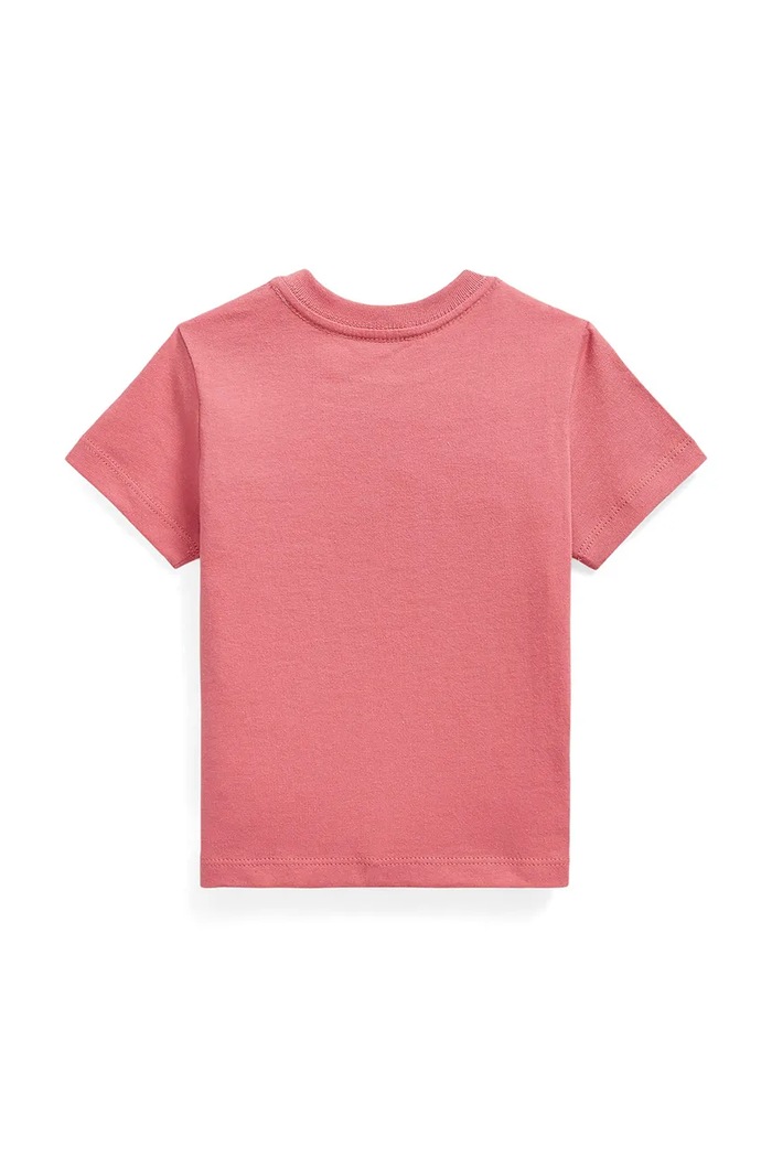 Polo Ralph Lauren tričko dojčenské bavlnené 320B18890001 ružová AW26