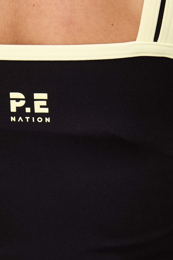 Top treningowy damski Solis P.E Nation brązowy 263W060