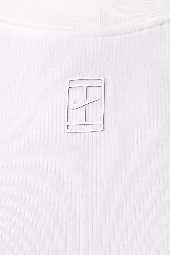 Top sportowy damski NikeCourt Advantage Dri-FIT Nike biały FZ6657.100