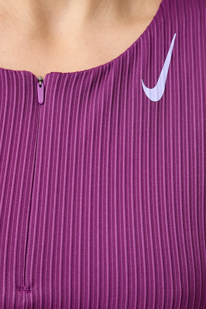 Top sportowy damski AeroSwift Dri-FIT ADV Nike różowy IM7561.551