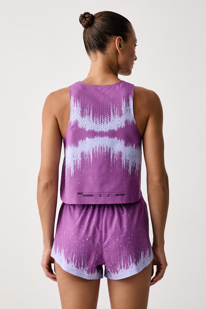 Odzież Nike Top sportowy damski AeroSwift Dri-FIT ADV IO1724.551 różowy