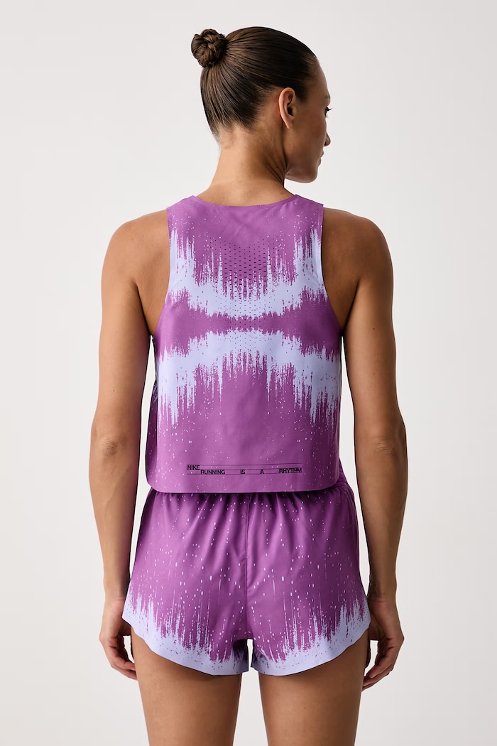 Odzież Nike Top sportowy damski AeroSwift Dri-FIT ADV IO1724.551 różowy