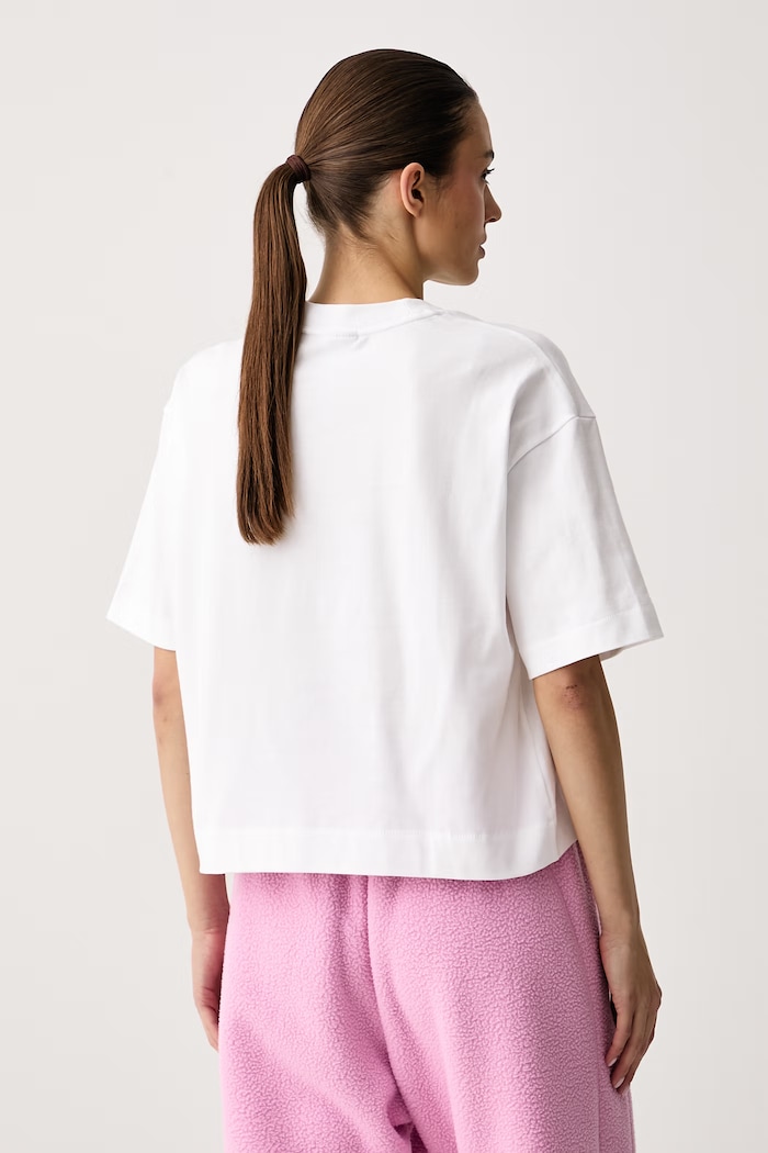 Ruházat Nike Sportswear Oversize női pamut IO7462.100 fehér