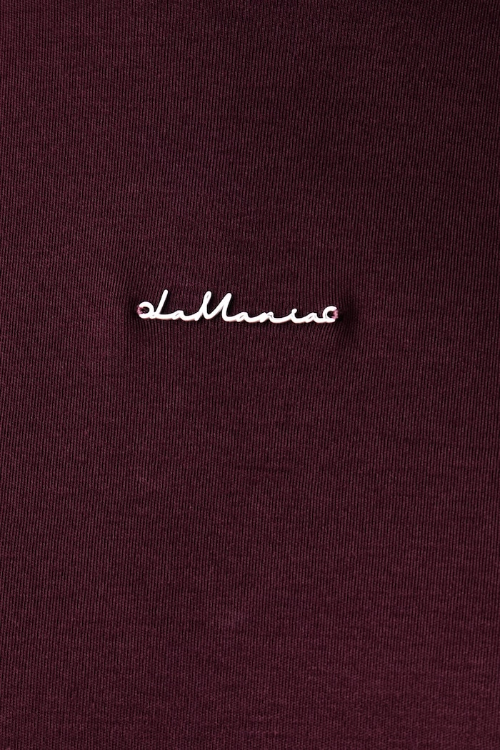 T-shirt damski bawełniany COLDI La Mania bordowy COLDI