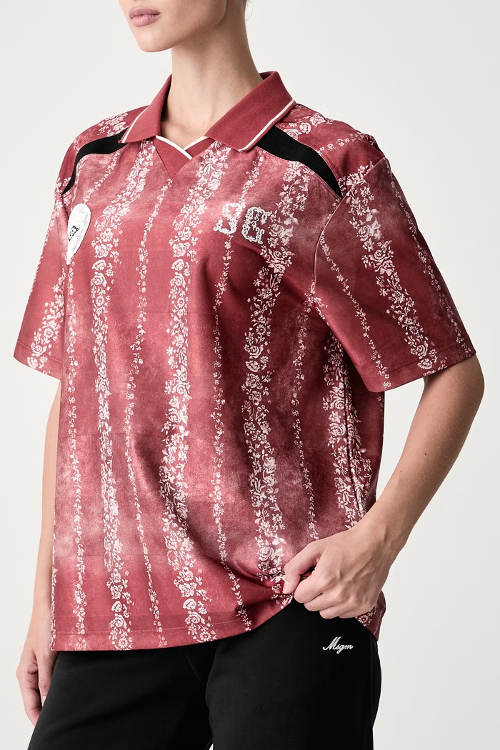 Polo damskie Stine Goya x UMBRO Stine Goya SG.EX26.T300.2584 czerwony
