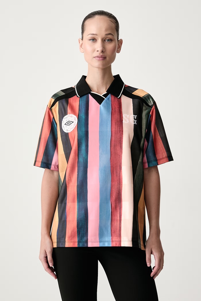 Stine Goya Polo damskie Stine Goya x UMBRO multicolor SG.EX26.T300.2584