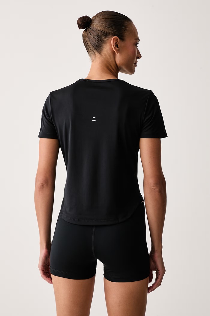 Odzież Nike T-shirt sportowy damski Tempo Dri-FIT HQ0648.010 czarny