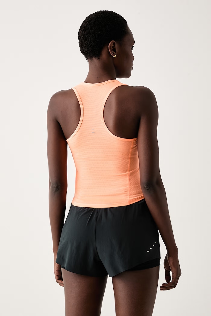 Odzież Nike Top sportowy damski Tempo Dri-FIT IF1480.852 pomarańczowy