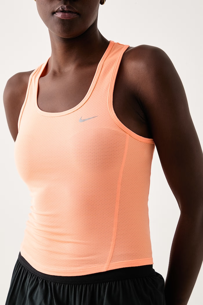 Top sportowy damski Tempo Dri-FIT Nike IF1480.852 pomarańczowy