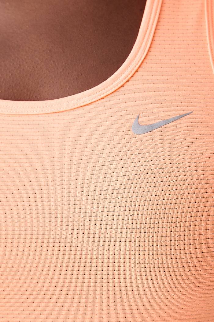 Top sportowy damski Tempo Dri-FIT Nike pomarańczowy IF1480.852