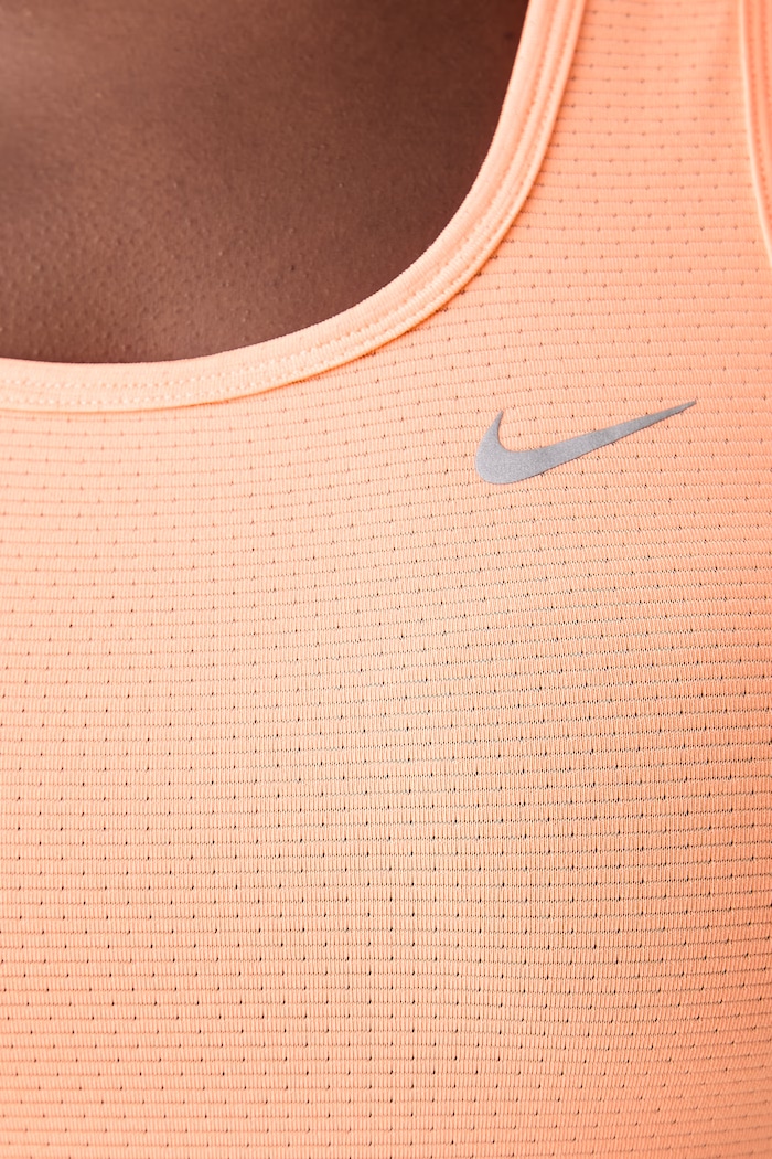 Top sportowy damski Tempo Dri-FIT Nike pomarańczowy IF1480.852
