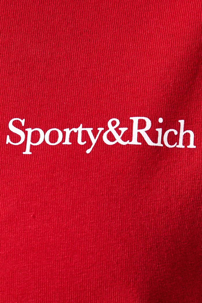 Sporty & Rich Health is Wealth T-shirt bawełniany damski TO11985300RE15