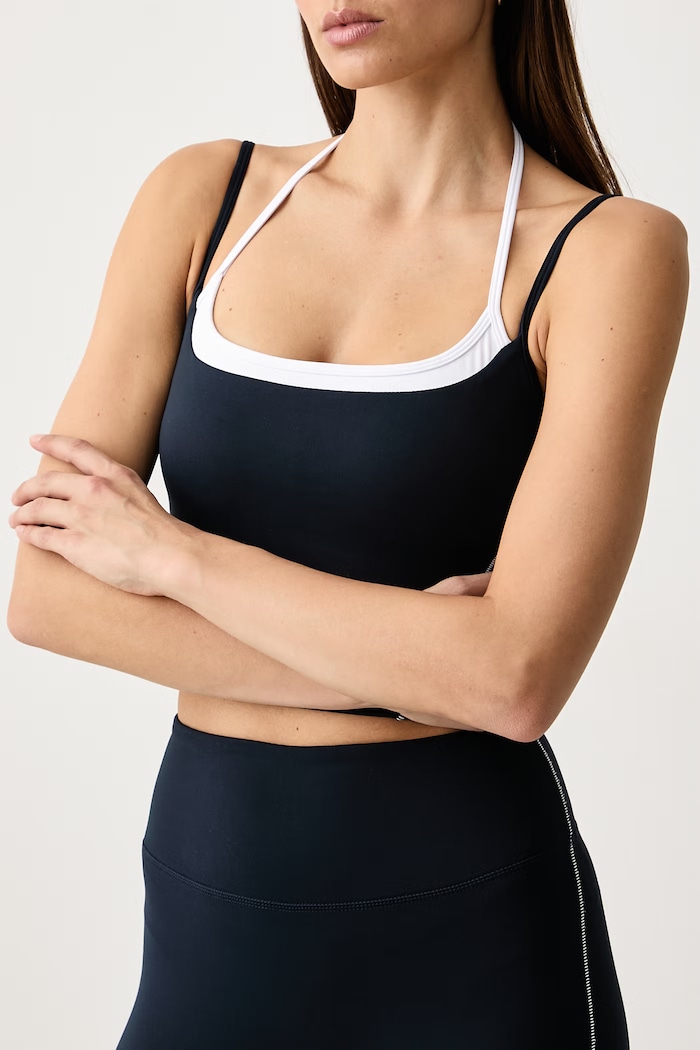 Top damski IVY TANK Le Privé LP00712 granatowy