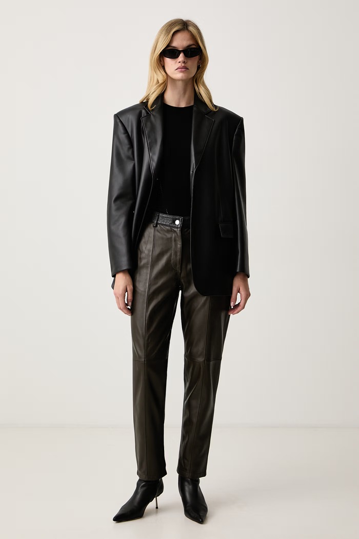 Twinset Kamizelka damska z wiskozą 262TP3Q14 czarny AW26