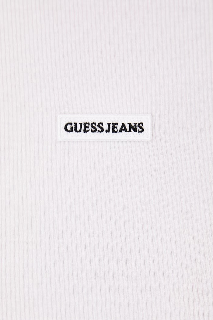 Guess Jeans T-shirt damski bawełniany z elastanem W6BP04.K5468