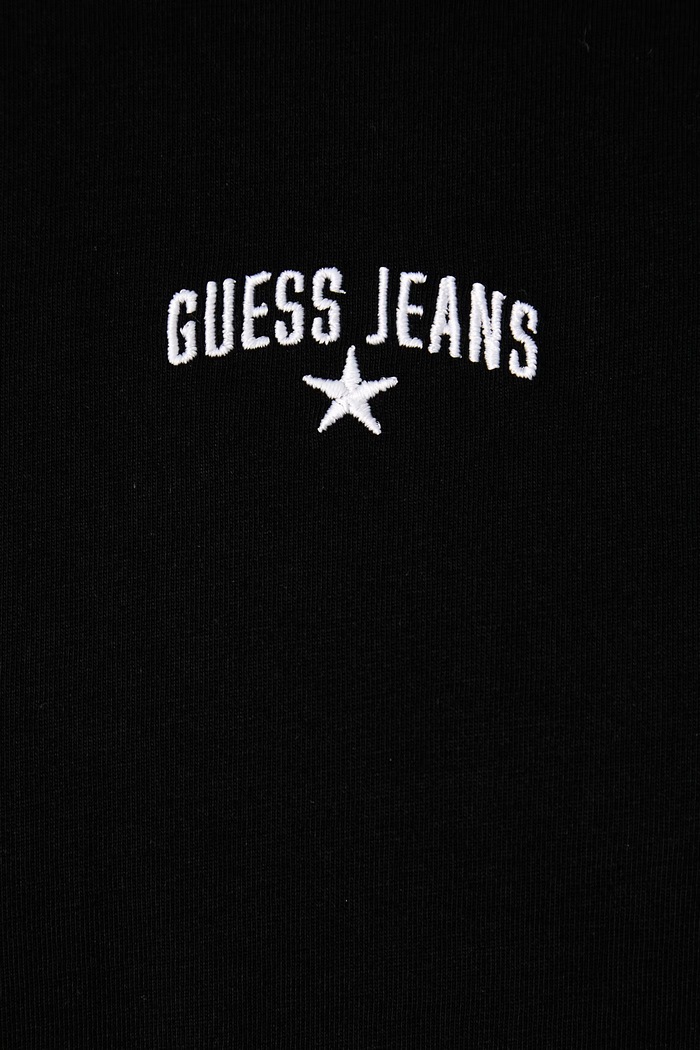 T-shirt damski bawełniany Guess Jeans W6BI10.K5407 czarny