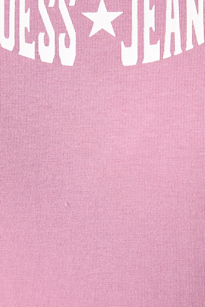Tricou pentru femei cu bumbac Guess Jeans W6BI03.K5295 roz