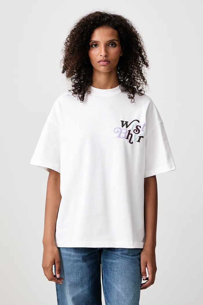 Odzież WRSTBHVR REED V3 T-shirt bawełniany damski U1026TT.D biały