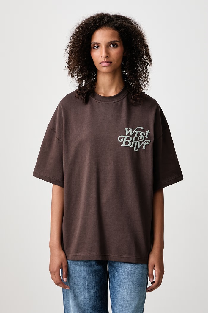 Odzież WRSTBHVR REED V3 T-shirt bawełniany damski U1026TT.D brązowy
