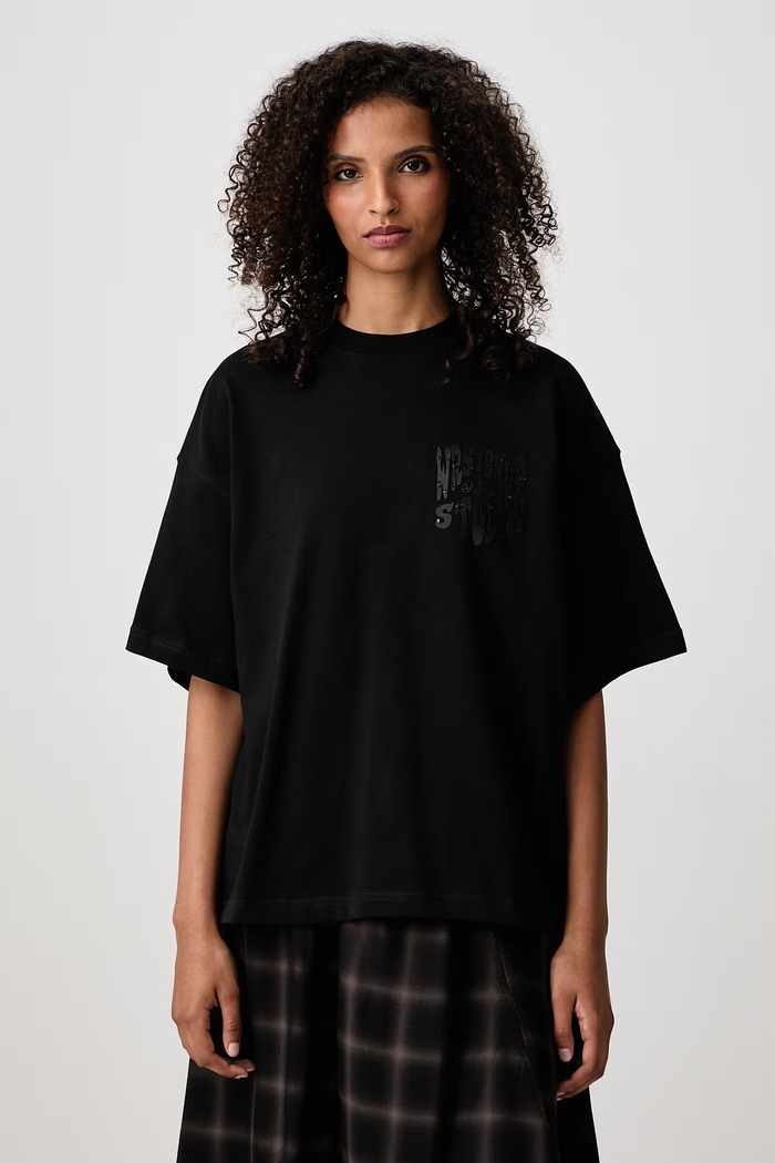 Odzież WRSTBHVR FLYNN V2 T-shirt bawełniany damski U1026TT.F czarny