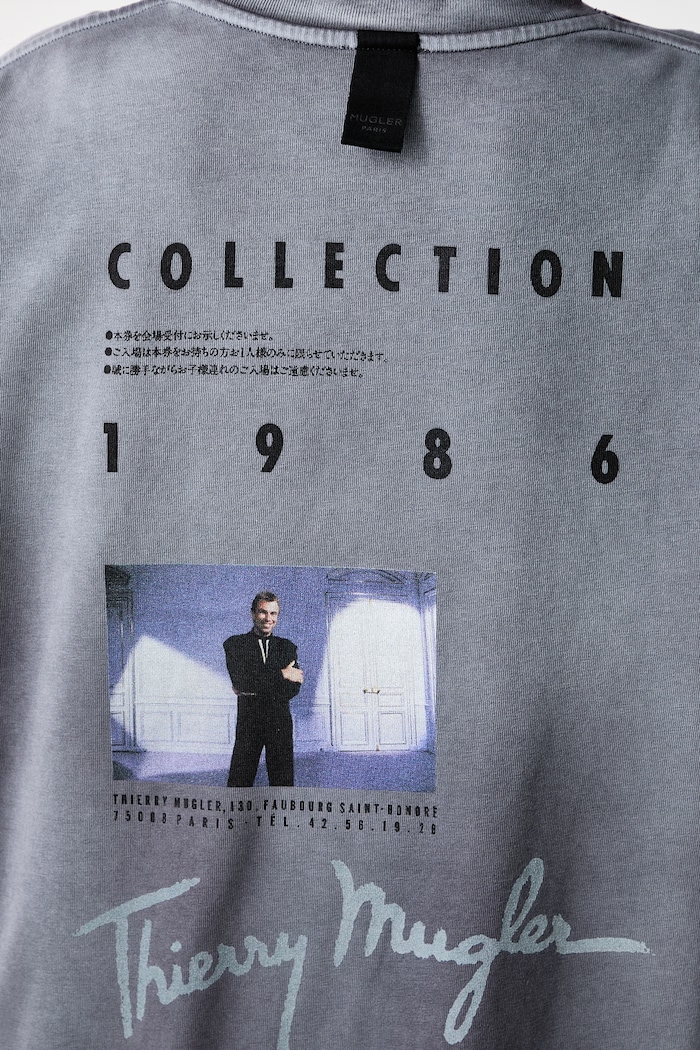 MUGLER T-shirt bawełniany damski 26F3TS01286032