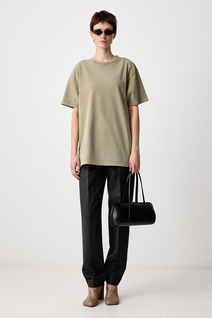 MUGLER T-shirt cotton Women's 26F3TS01286032 green AW26