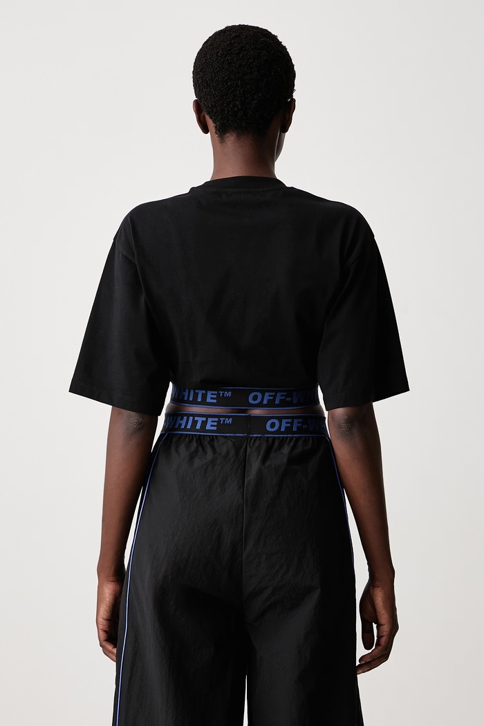 Odjeća Off-White Logoband majica od pamuka za žene 2FA00610T crna