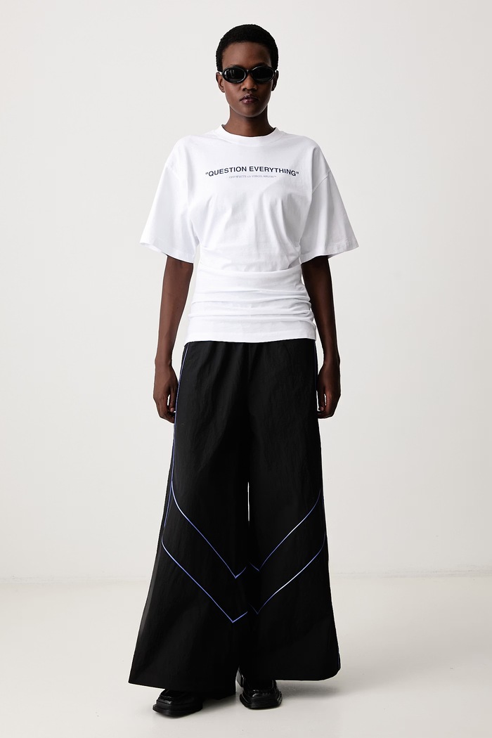 Off-White Question Everything od pamuka za žene 2FA00567T bijela AW26