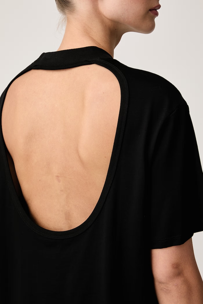 Tričko dámske s bavlnou Karl Lagerfeld Jeans B4W17017 čierna