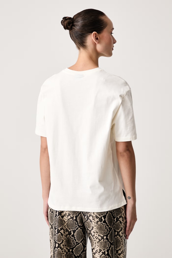 Îmbrăcăminte Karl Lagerfeld Jeans Tricou de damă din bumbac B4W17003 bej