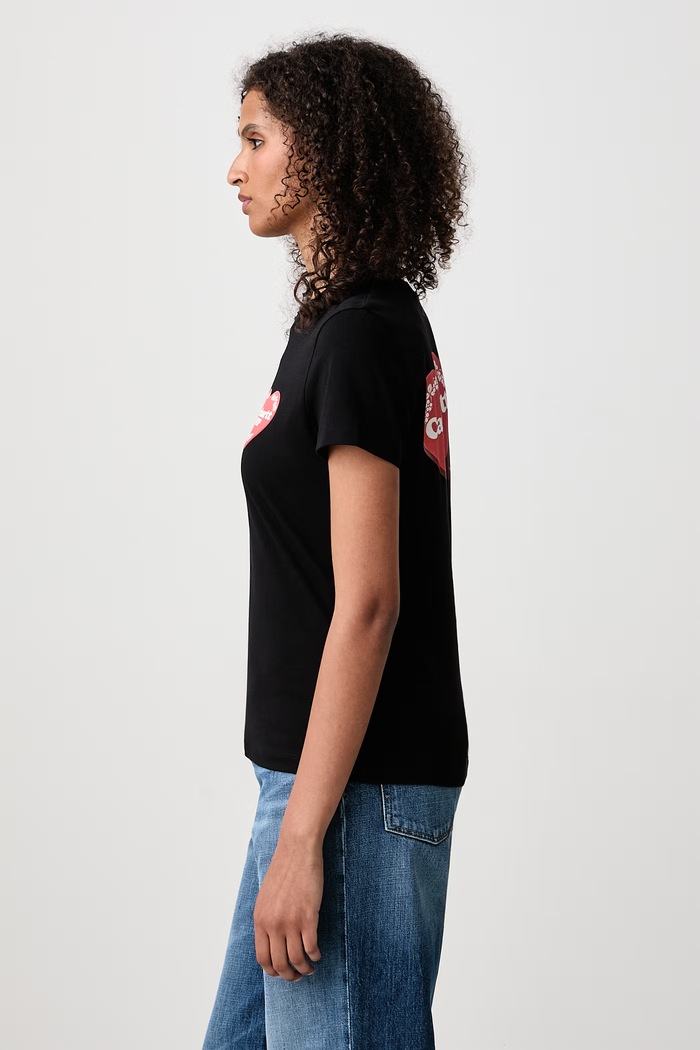 Hartt Case T-Shirt bawełniany damski Carhartt WIP I037210 czarny
