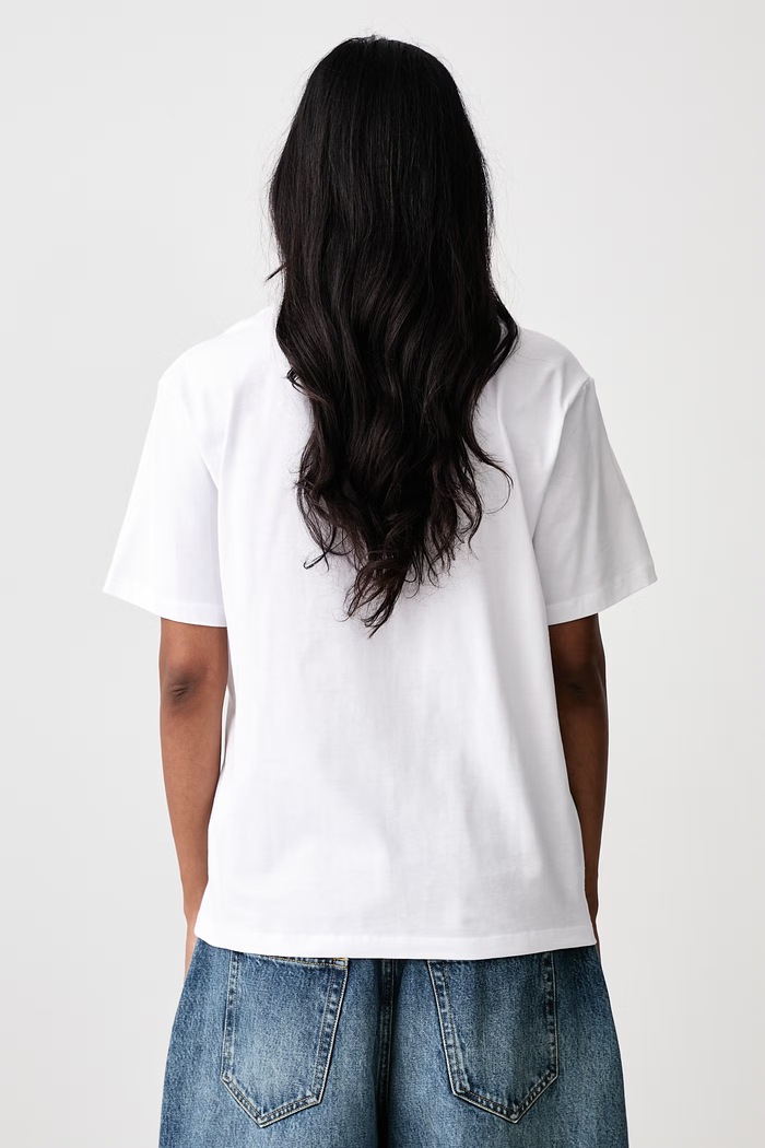 Odzież Carhartt WIP Pocket Small Heart T-Shirt bawełniany damski I037166 biały