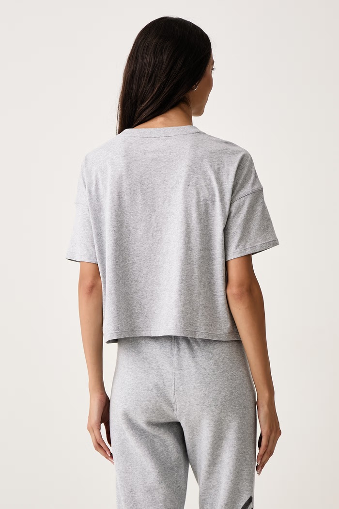 Odzież DKNY T-shirt damski bawełniany DP6T1846 szary