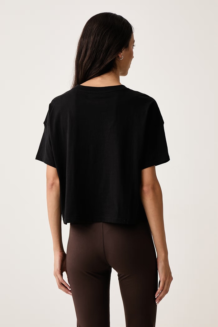 Odzież DKNY T-shirt damski bawełniany DP6T1846 czarny