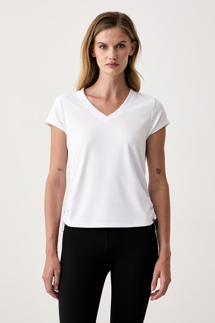DKNY T-shirt damski biały DP6T9918