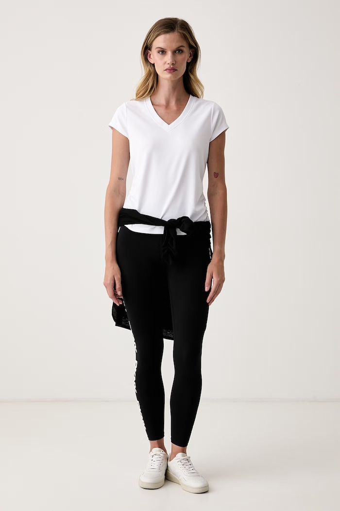 DKNY T-shirt damski DP6T9918 biały AW26