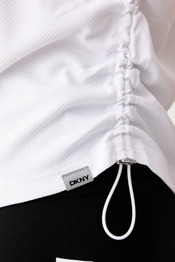T-shirt damski DKNY biały DP6T9918