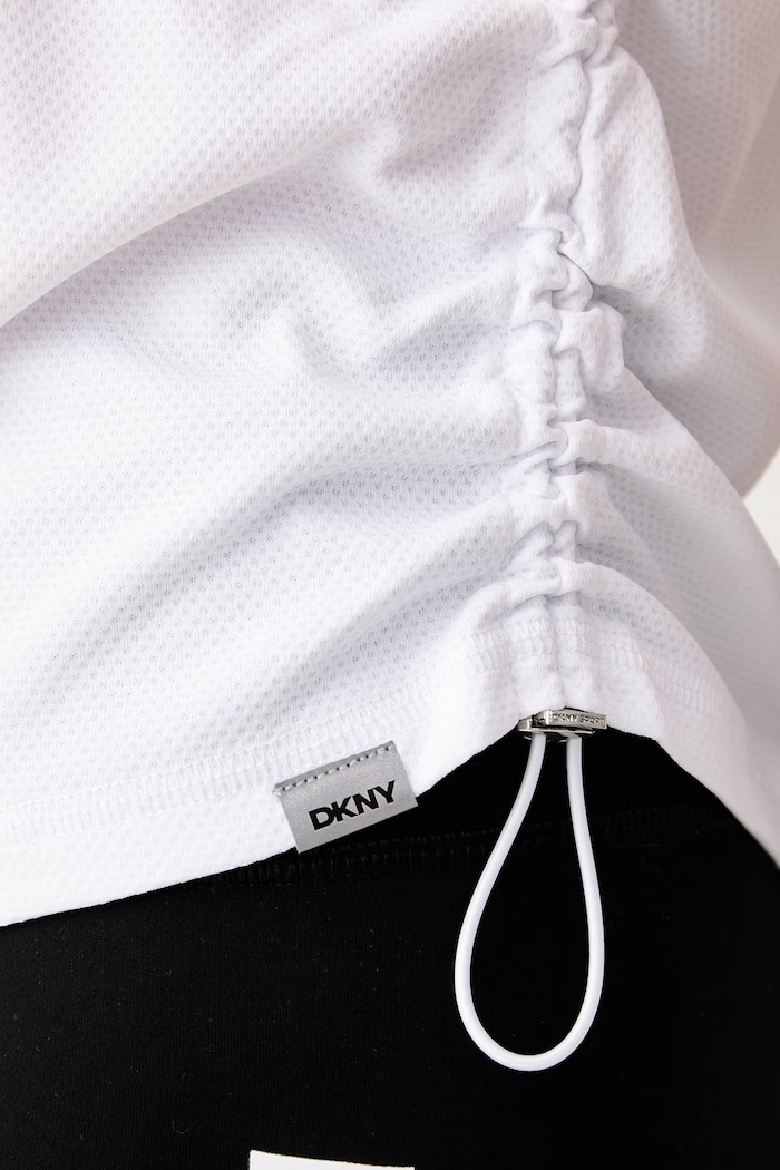 T-shirt damski DKNY biały DP6T9918
