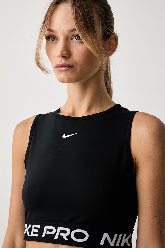 Nike top treningowy damski Pro czarny FZ3615.010