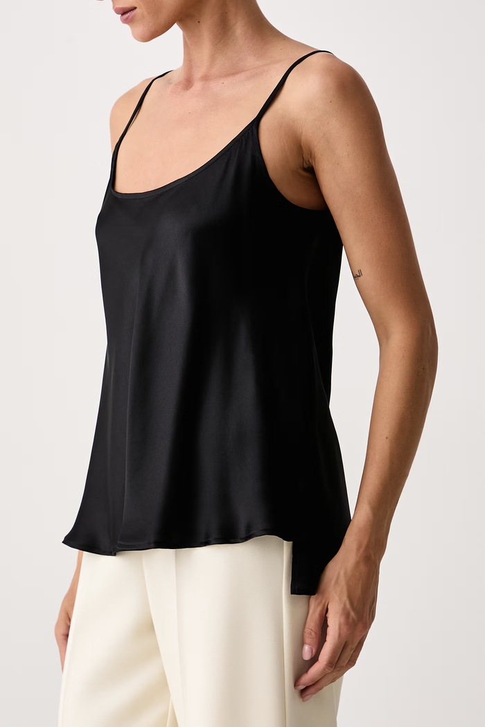 Top damski jedwabny VERONA Max&Co. 2628166014200 czarny