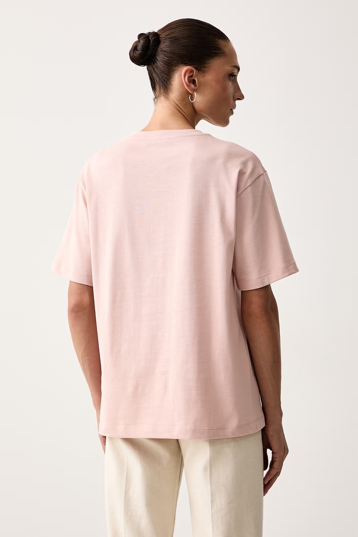 Odzież Max&Co. T-shirt damski bawełniany TALENTO 2626976031200 różowy