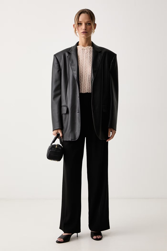 Max&Co. Bluzka damska koronkowa ALFIO 2626946011200 beżowy AW26