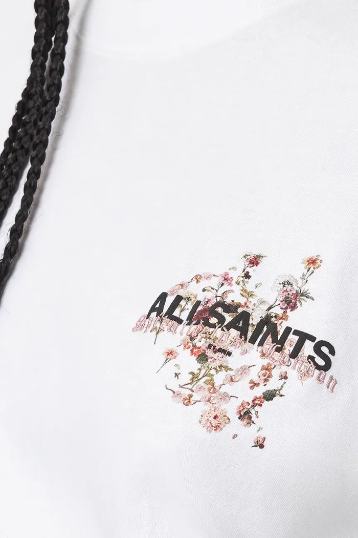 AllSaints T-shirt oversize damski bawełniany VALEN ETTA TEE W053JF