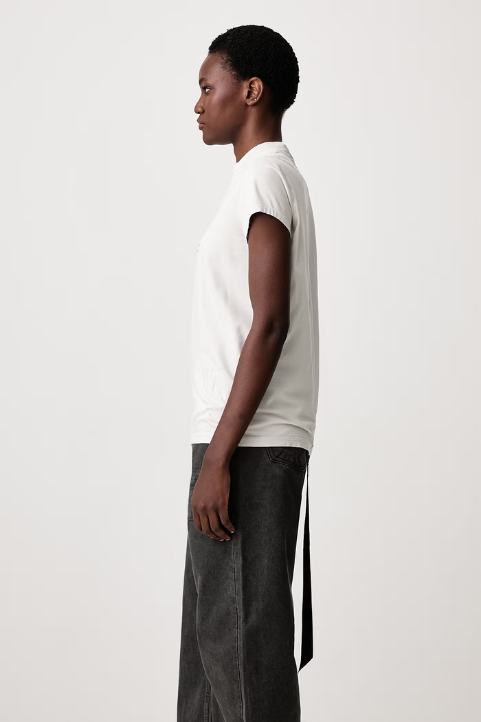 Small Level t-shirt cotton Women's Rick Owens DRKSHDW DS02F6208.RNEP6 beige