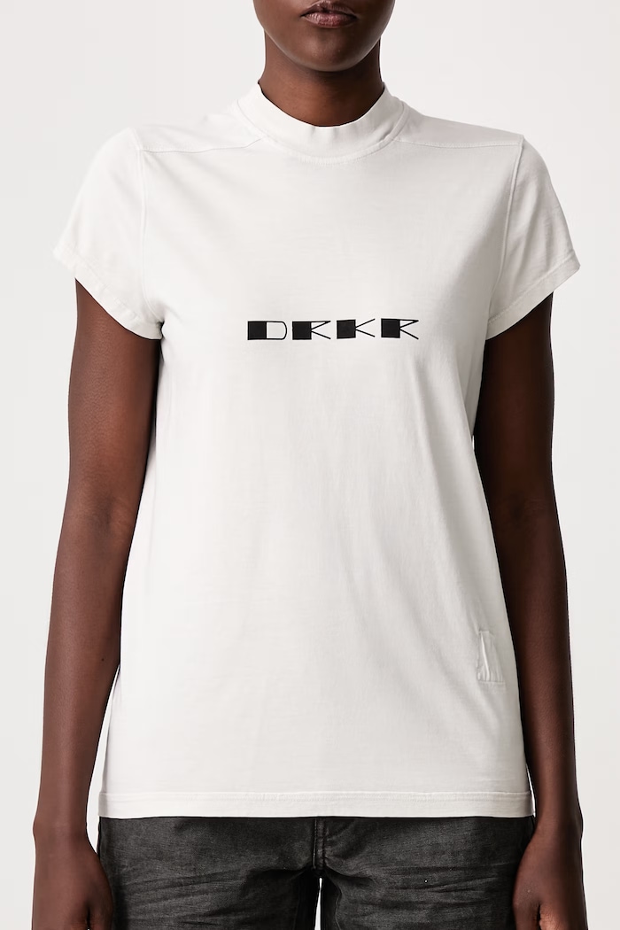 Small Level t-shirt cotton Women's Rick Owens DRKSHDW beige DS02F6208.RNEP6